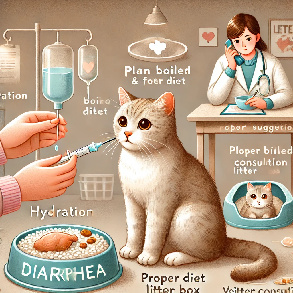 বিড়ালের ডায়রিয়া হলে কী করবেন