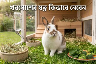 খরগোশের যত্ন কিভাবে নেবেন